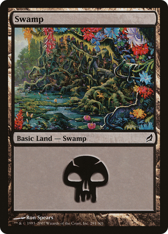{B}[LRW 291] Swamp (291) [Lorwyn]