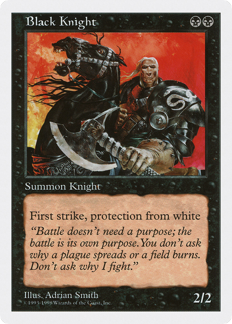 {C} Black Knight [Anthologies][ATH 020]