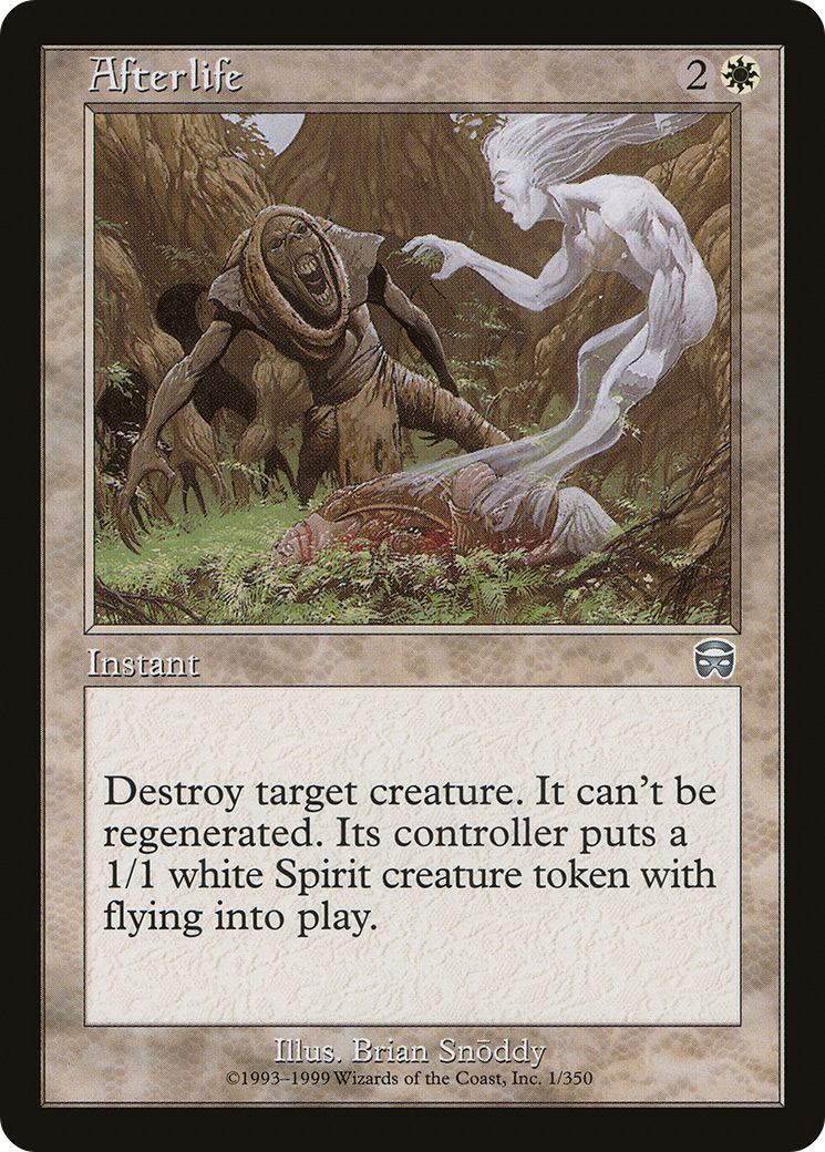 {C} Afterlife [Mercadian Masques][MMQ 001]