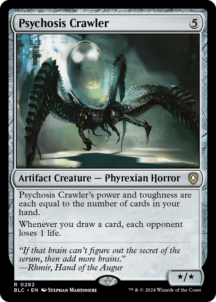 {R} Psychosis Crawler [Bloomburrow Commander][BLC 282]