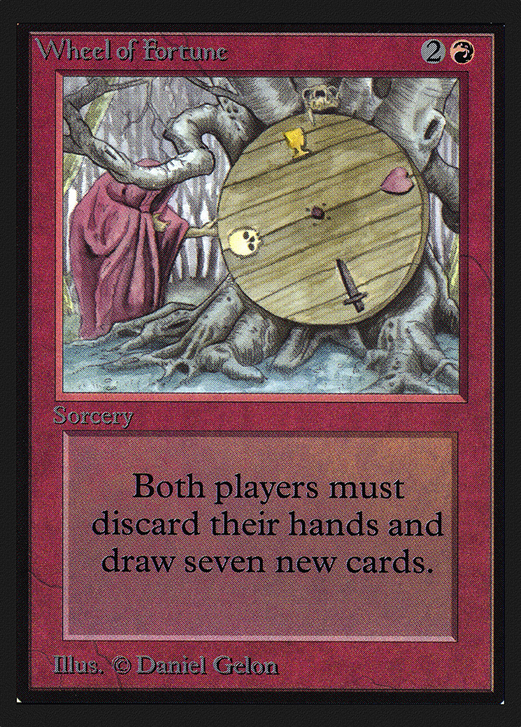 {R} Wheel of Fortune [Collectorsâ Edition][GB CED 184]