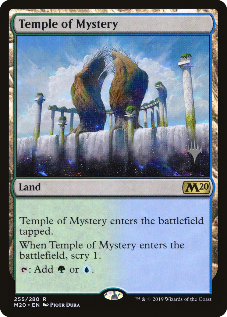 {R} Temple of Mystery (Promo Pack) [Core Set 2020 Promos][PP M20 255]