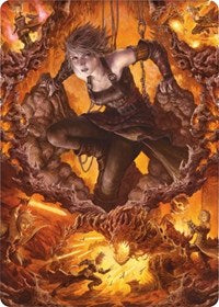 {A} Nahiri, Heir of the Ancients [Zendikar Rising Art Series][AZNR 004]