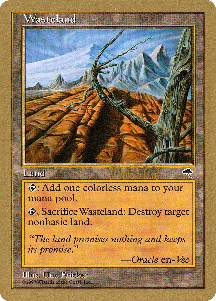 {C} Wasteland (Mark Le Pine) [World Championship Decks 1999][GB WC99 MLP330]