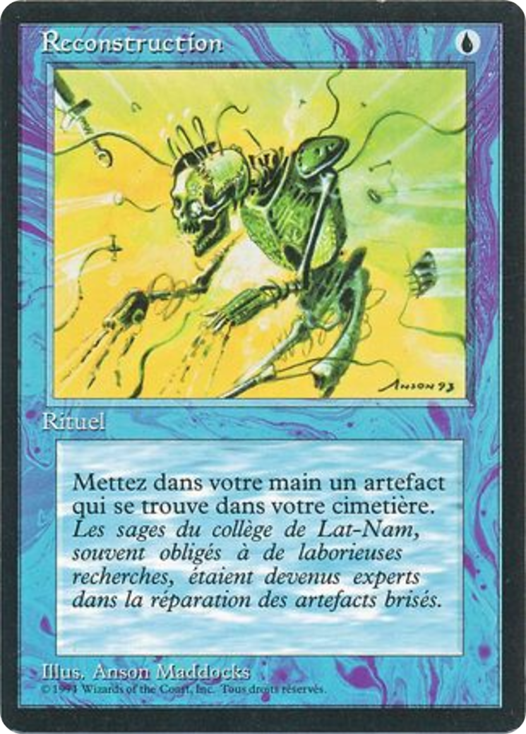 {F} Reconstruction [Foreign Black Border][FBB 3ED 077]