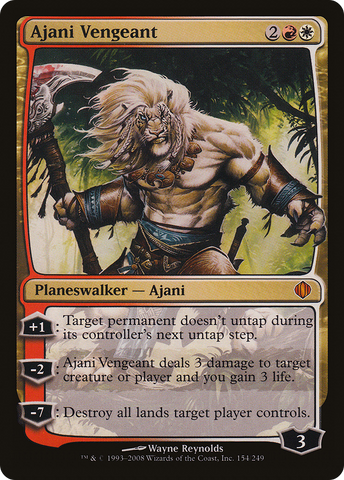 {R} Ajani Vengeant [Shards of Alara][ALA 154]