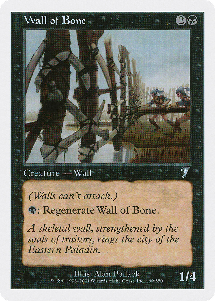 {C} Wall of Bone [Seventh Edition][7ED 169]