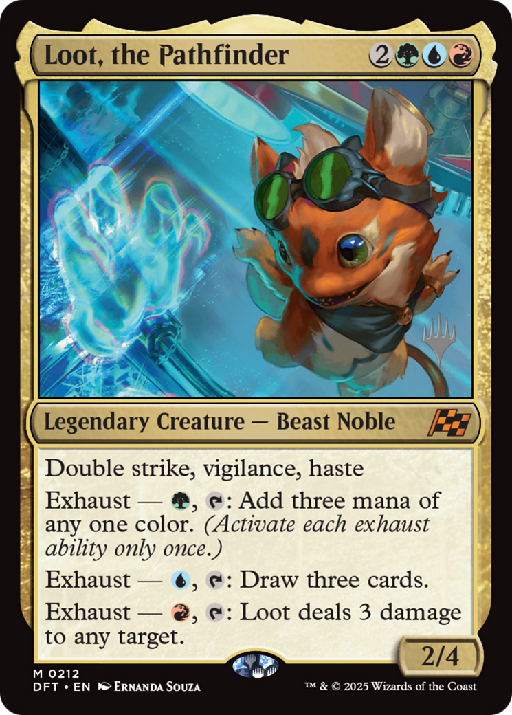 {@R} Loot, the Pathfinder [Aetherdrift Promos][PP DFT 212]