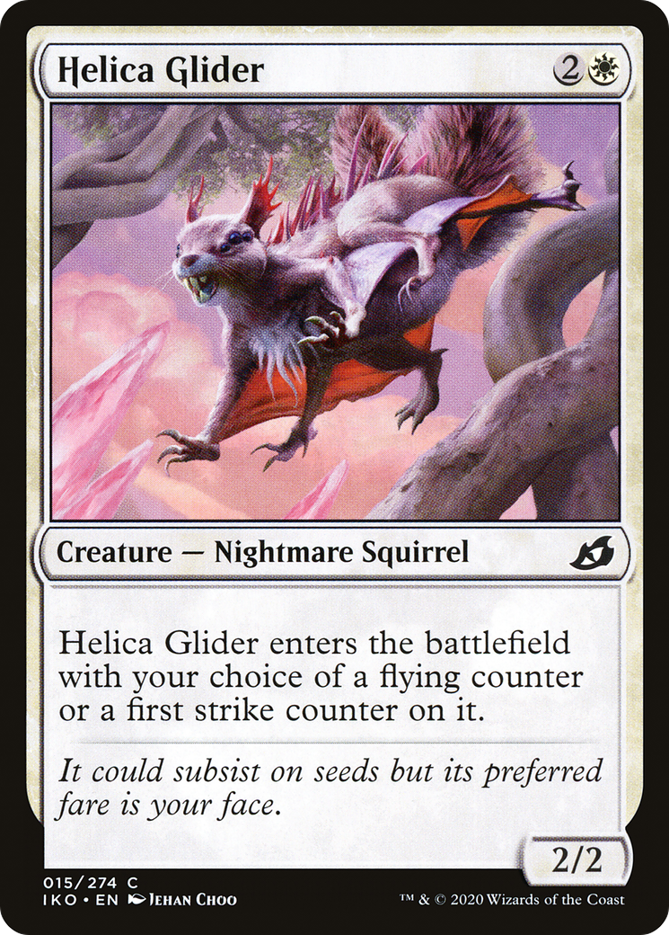 {C} Helica Glider [Ikoria: Lair of Behemoths][IKO 015]