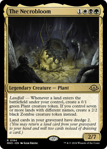 {R} The Necrobloom [Modern Horizons 3][MH3 194]