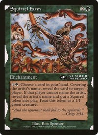 {O} Squirrel Farm (4th Place) (Oversized) [Oversize Cards][OVR ARE NULL]