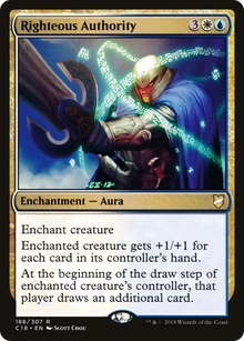 {R} Righteous Authority [Commander 2018][C18 188]