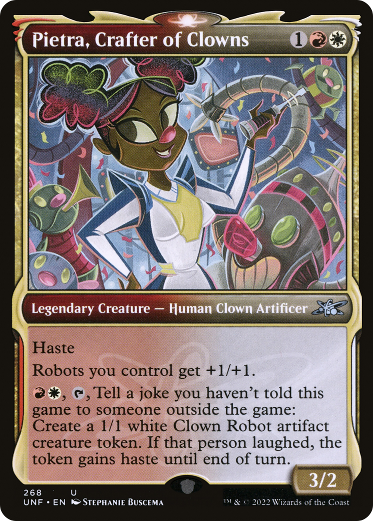 {C} Pietra, Crafter of Clowns (Showcase) [Unfinity][UNF 268]