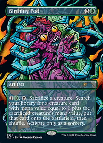 {R} Birthing Pod (Borderless Alternate Art) [Secret Lair 30th Anniversary Countdown Kit][SLC 2011]