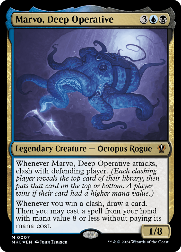 {R} Marvo, Deep Operative [Murders at Karlov Manor Commander][MKC 007]