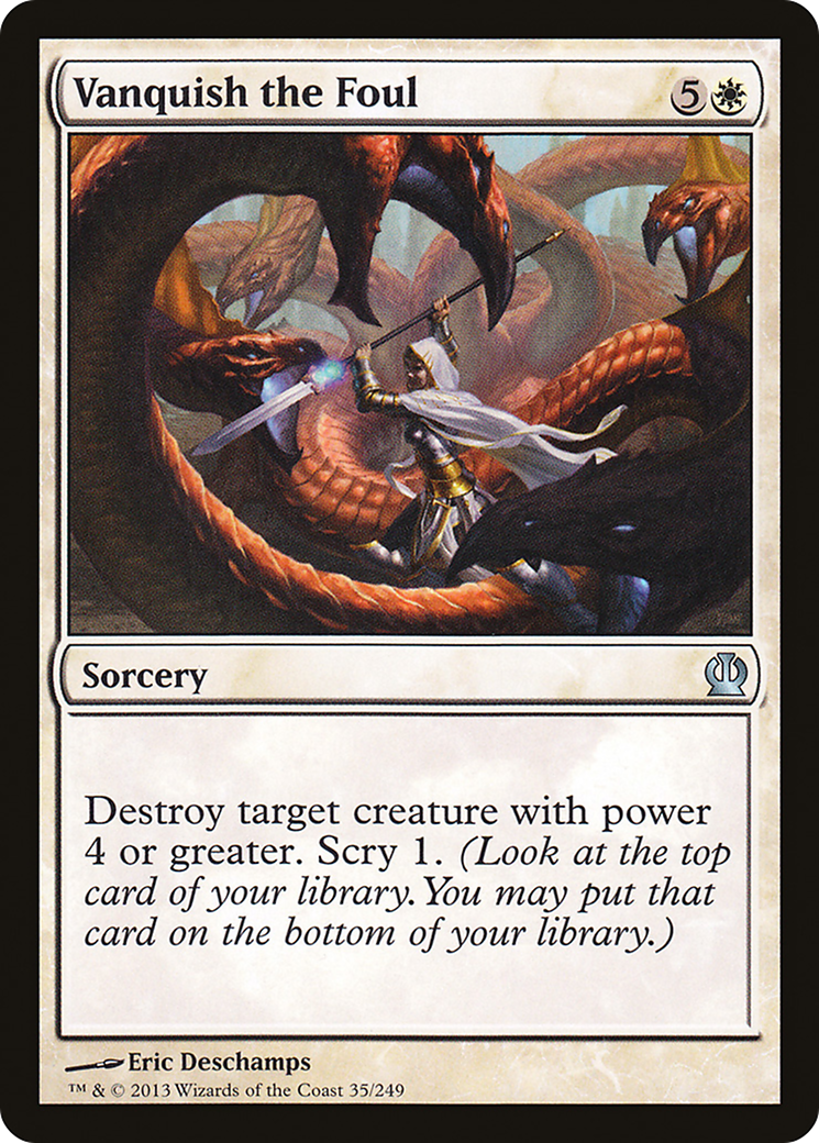 {C} Vanquish the Foul [Theros][THS 035]