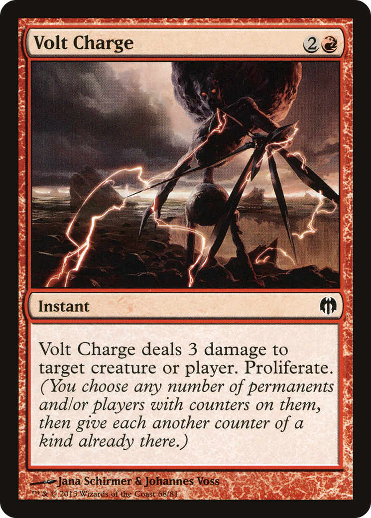 {C} Volt Charge [Duel Decks: Heroes vs. Monsters][DDL 068]