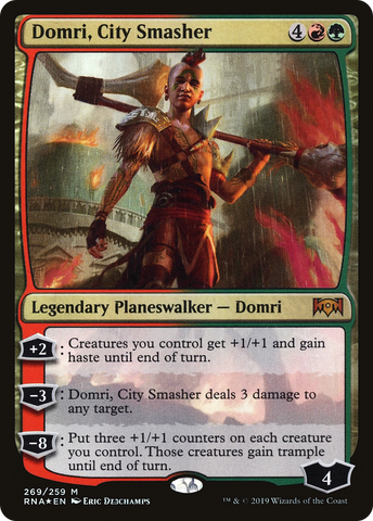 {R} Domri, City Smasher [Ravnica Allegiance][RNA 269]