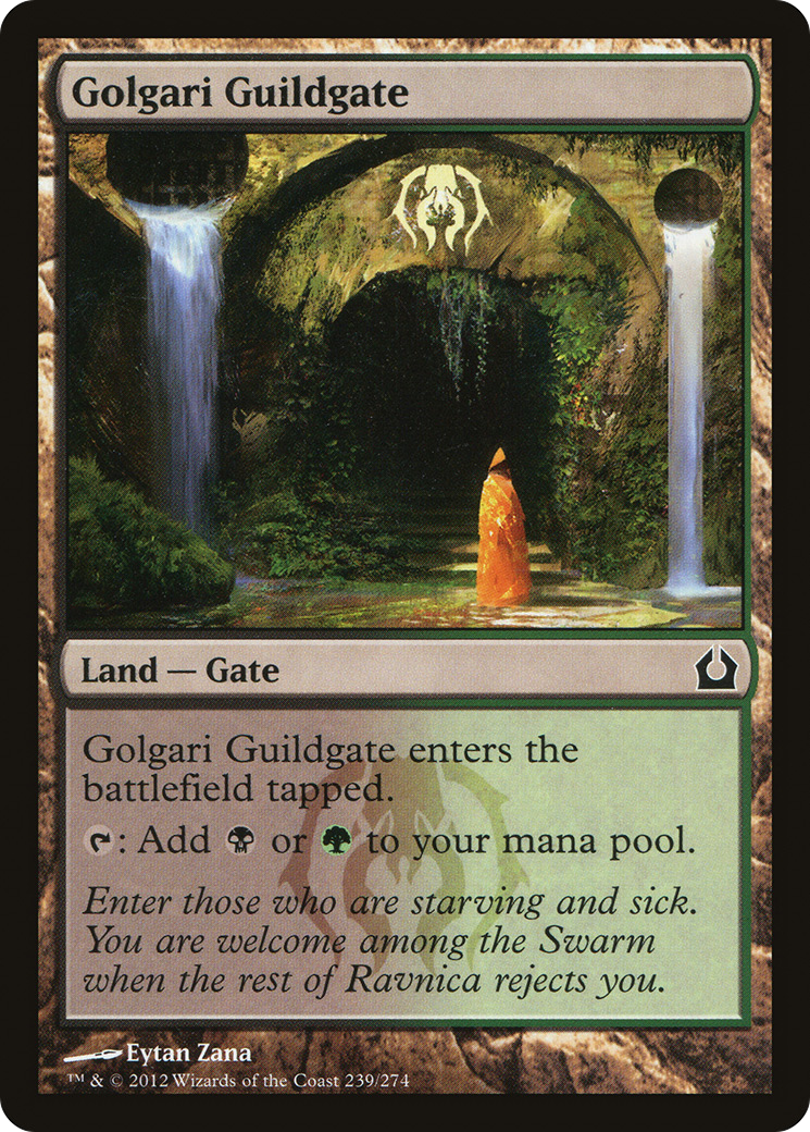 {C} Golgari Guildgate [Return to Ravnica][RTR 239]