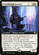 {R} Scholarship Sponsor (Extended Art) [Commander 2021][C21 349]
