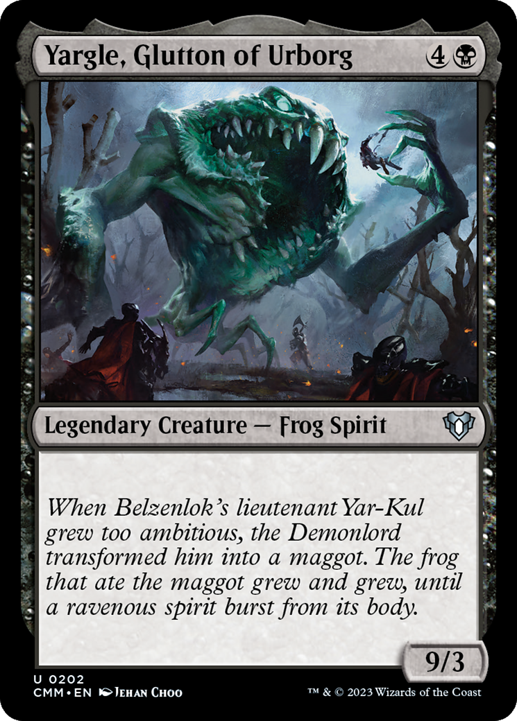 {C} Yargle, Glutton of Urborg [Commander Masters][CMM 202]