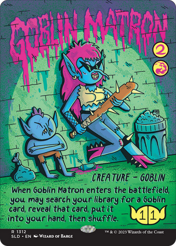 {R} Goblin Matron (Rainbow Foil) [Secret Lair Drop Series][RBF SLD 1312]