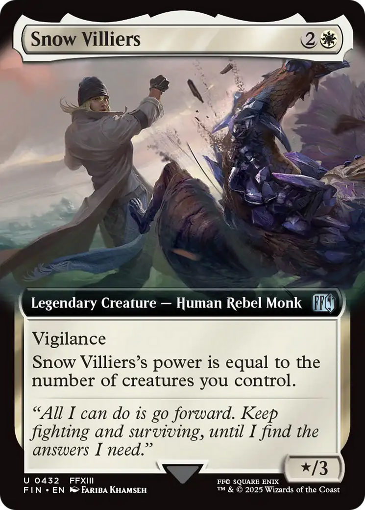 {@C} Snow Villiers (Extended Art) [FINAL FANTASY][FIN 432]