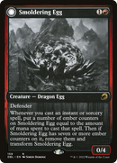 {R} Smoldering Egg // Ashmouth Dragon [Innistrad: Double Feature][DBL 159]