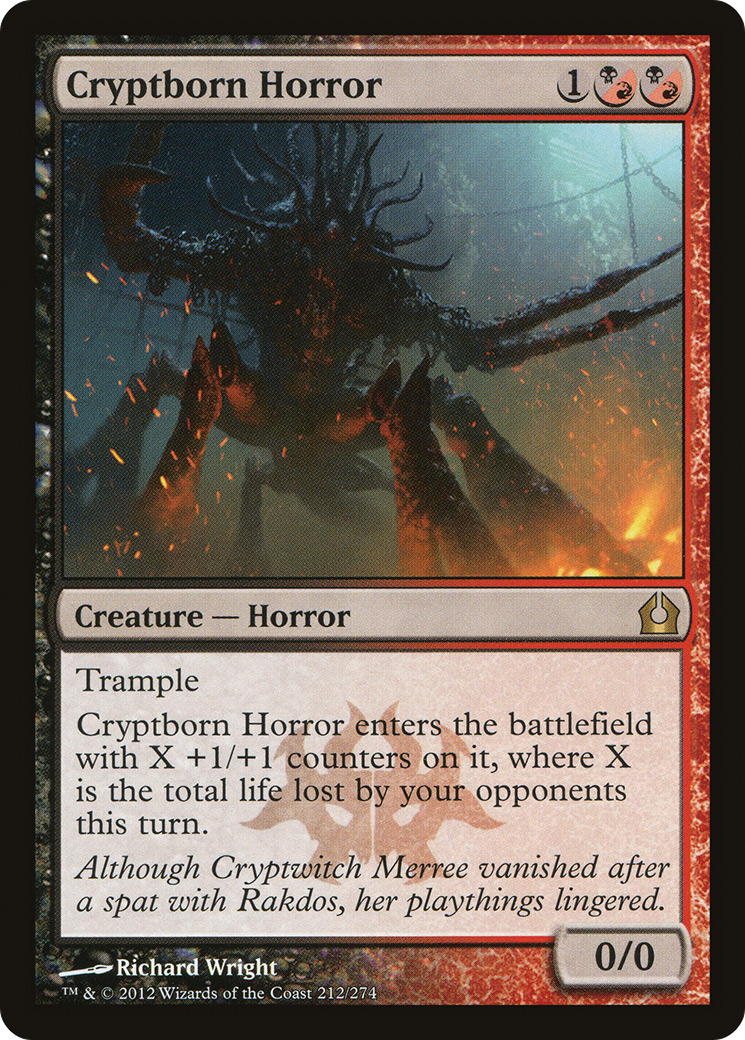 {R} Cryptborn Horror [Return to Ravnica][RTR 212]