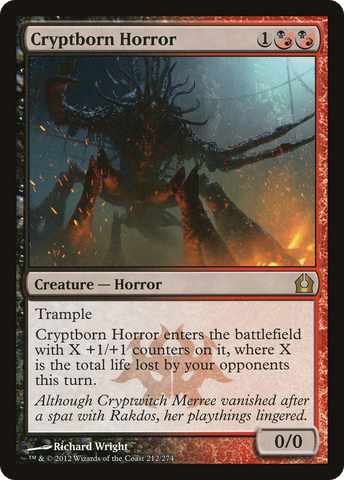 {R} Cryptborn Horror [Return to Ravnica][RTR 212]