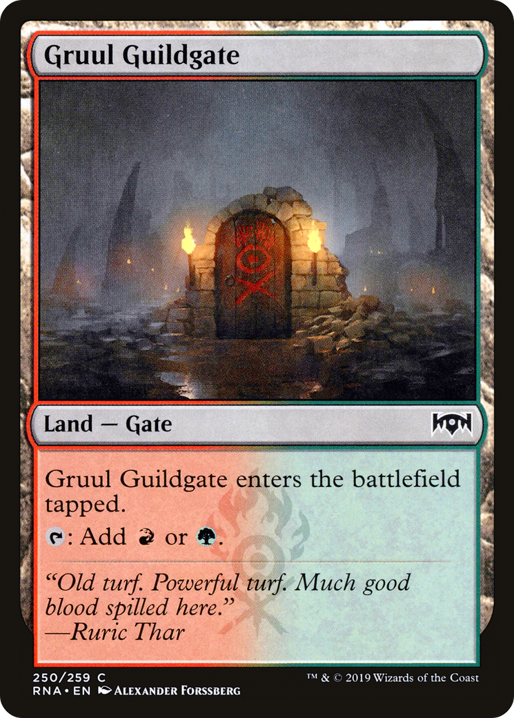 {C} Gruul Guildgate (250/259) [Ravnica Allegiance][RNA 250]