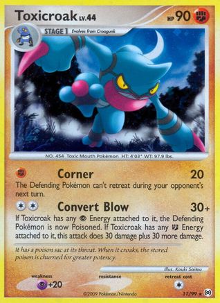 [PKM] Toxicroak (11/99) [Platinum: Arceus]