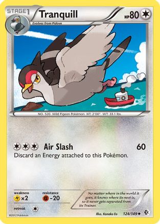 [PKM] Tranquill (124/149) [Black & White: Boundaries Crossed]