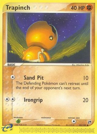 [PKM] Trapinch (82/100) [EX: Sandstorm]