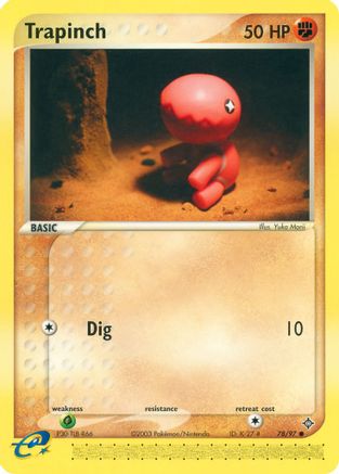 [PKM] Trapinch (78/97) [EX: Dragon]
