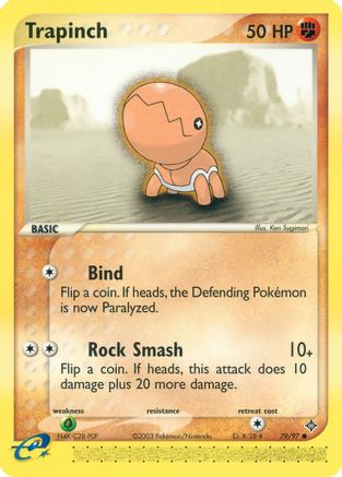 [PKM] Trapinch (79/97) [EX: Dragon]
