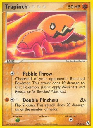 [PKM] Trapinch (67/92) (Stamped) [EX: Legend Maker]