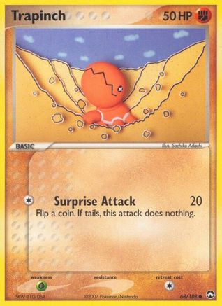 [PKM-C] Trapinch (68/108) (Stamped) [EX: Power Keepers]