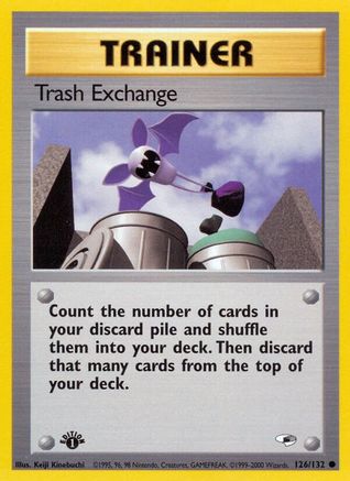 [PKM] Trash Exchange (126/132) [Gym Heroes 1st Edition]