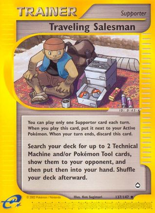 [PKM] Traveling Salesman (137/147) [Aquapolis]