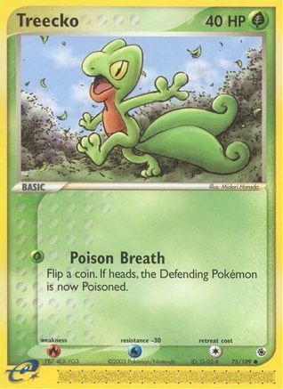 [PKM] Treecko (75/109) [EX: Ruby & Sapphire]