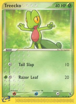 [PKM] Treecko (76/109) [EX: Ruby & Sapphire]