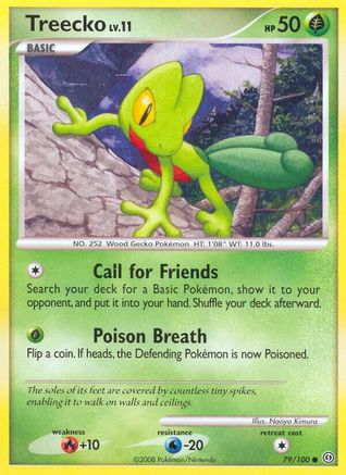 [PKM-C] Treecko (79/100) [Diamond & Pearl: Stormfront]