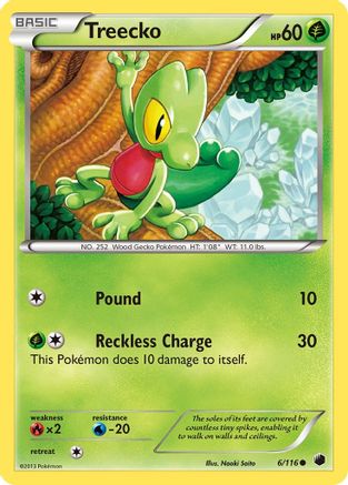 [PKM] Treecko (6/116) [Black & White: Plasma Freeze]