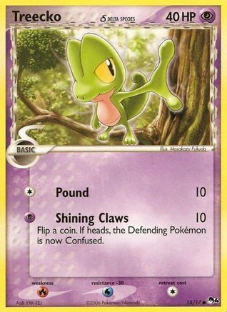 [PKM] Treecko (15/17) (Delta Species) [POP Series 4]