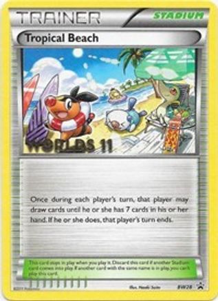 [TR] Tropical Beach (BW28) [Black & White: Black Star Promos]