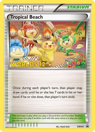 [TR] Tropical Beach (BW50) [Black & White: Black Star Promos]
