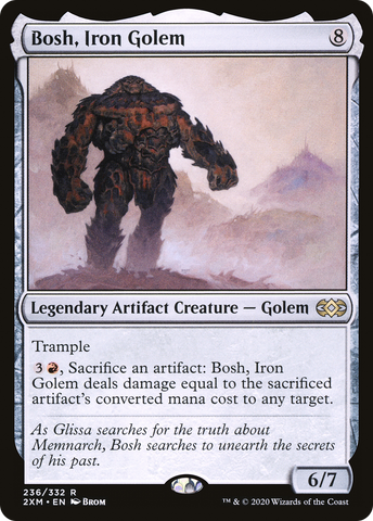 {R} Bosh, Iron Golem [Double Masters][2XM 236]