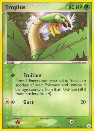 [PKM-R] Tropius (27/101) [EX: Hidden Legends]