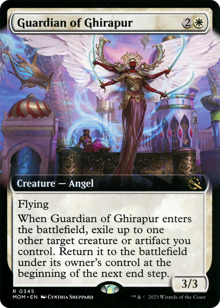 {R} Guardian of Ghirapur (Extended Art) [March of the Machine][MOM 345]
